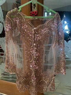 KEBAYA FULL PAYET PINK