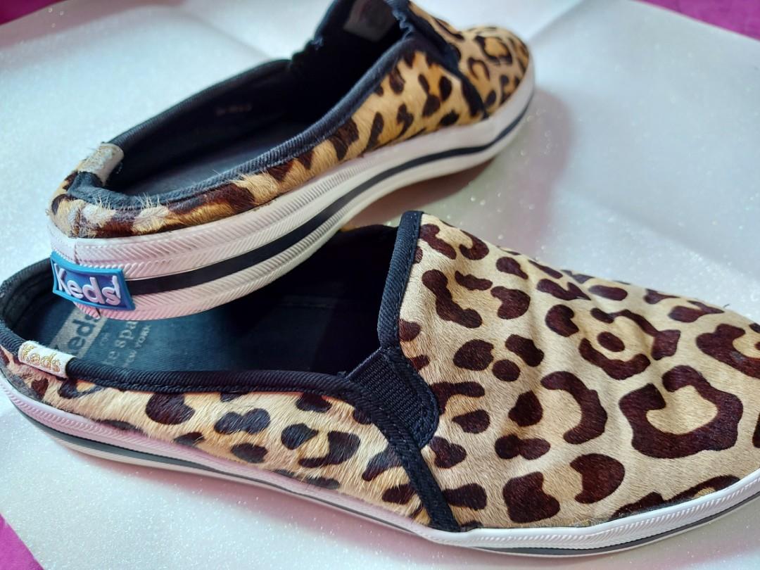 Keds leopard 2024 slip on