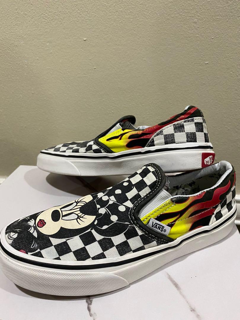 Mickey flame vans online