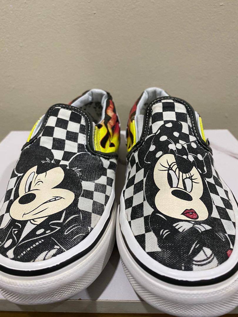 Boys mickey mouse vans top