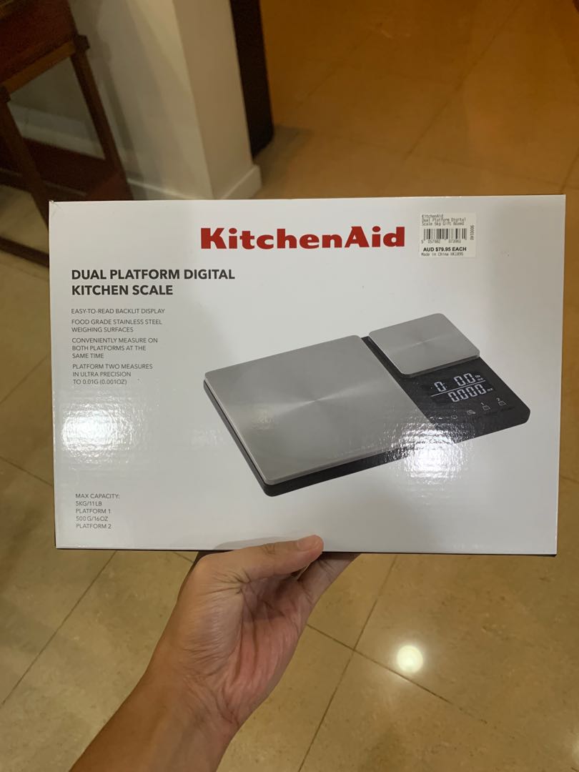 KitchenAid Dual Platform Digital Kitchen Scale