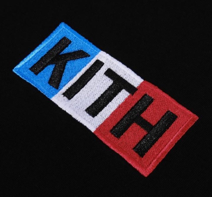 S KITH Paris Classic Logo Tee Black