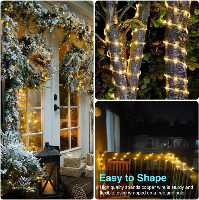 Kolpop Solar String Lights Outdoor Solar Fairy Lights Outdoor