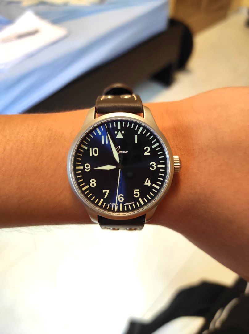 Laco Augsburg 39mm Type A Blue Men s Fashion Watches