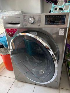 LG 2 in 1 washer + Dryer TWC1408H3E