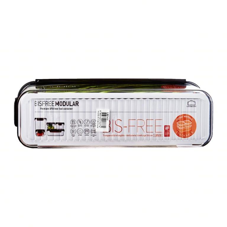 LocknLock Official Bisfree Modular Food Container Rectangular (Long) 1 ...