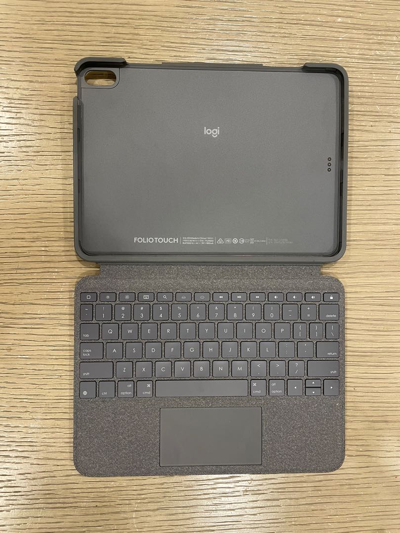 Logitech Folio Touch Keyboard Case with Trackpad for iPad Air, Mobile