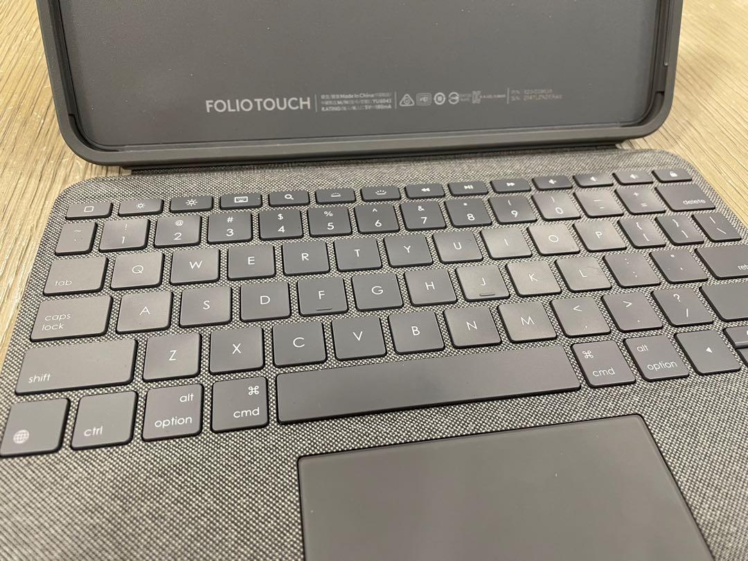 Logitech Folio Touch Keyboard Case with Trackpad for iPad Air, Mobile
