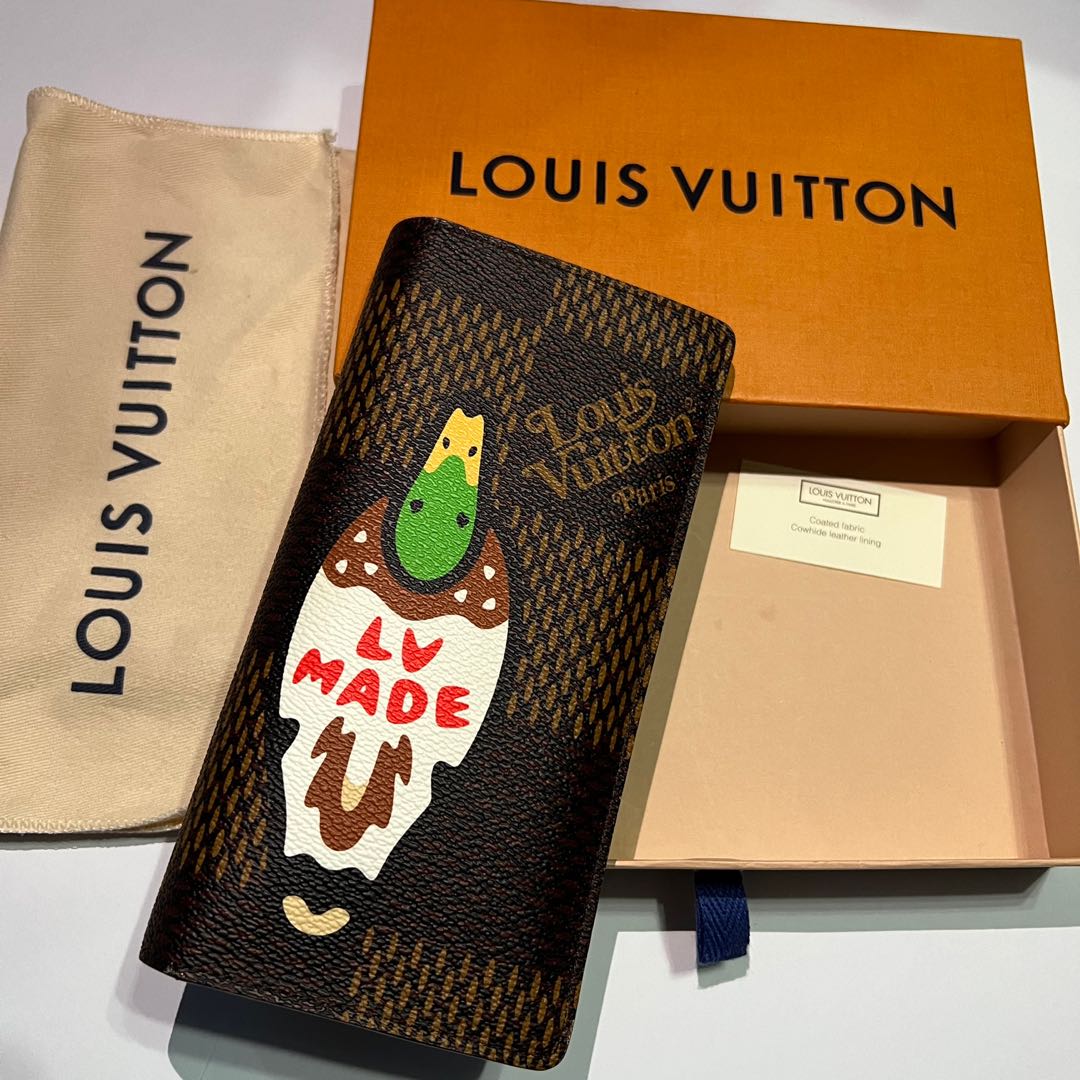 Louis Vuitton x Nigo Long Wallet, Men's Fashion, Watches