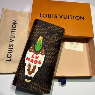 lv human made wallet