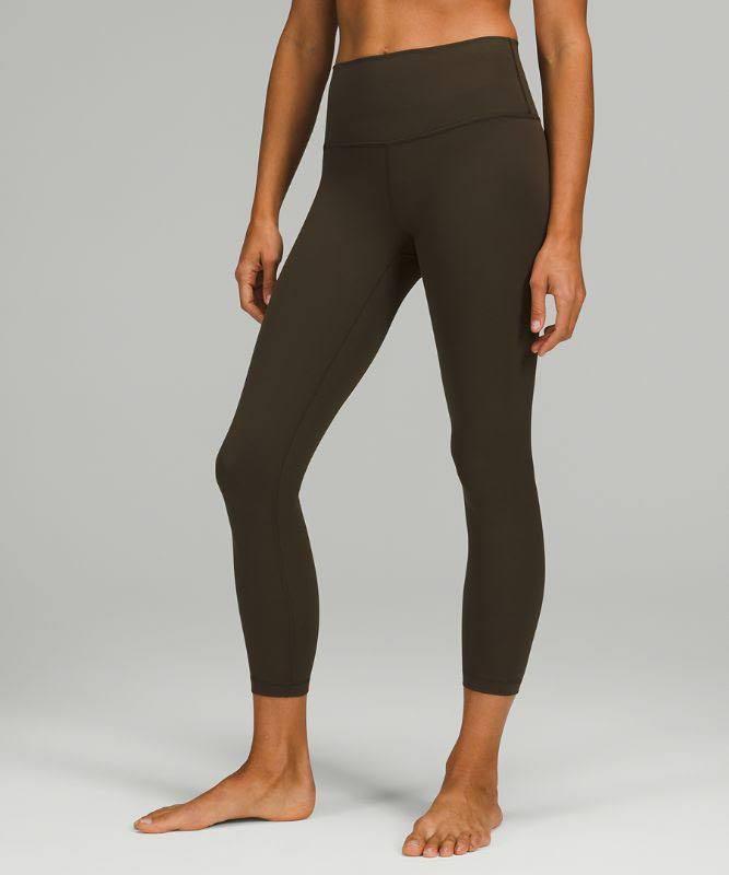 Lululemon Wunder Under in Dark Olive 