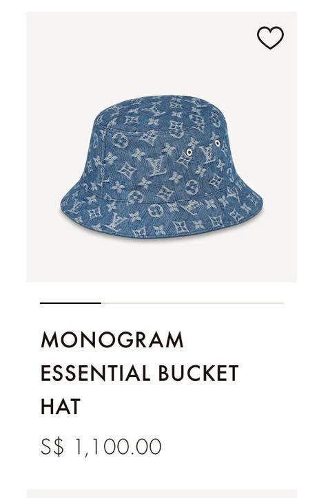 Monogram Essential Bucket Hat S00 - Accessories