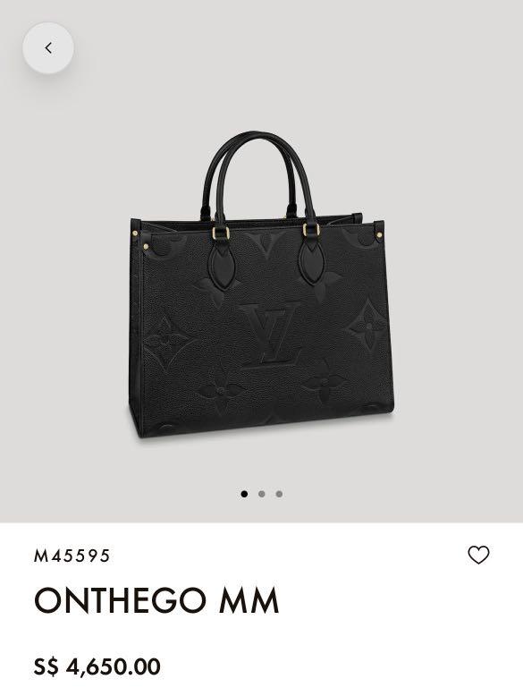 LV ON-THE-GO MM, Women's Fashion, Bags & Wallets, Tote Bags on