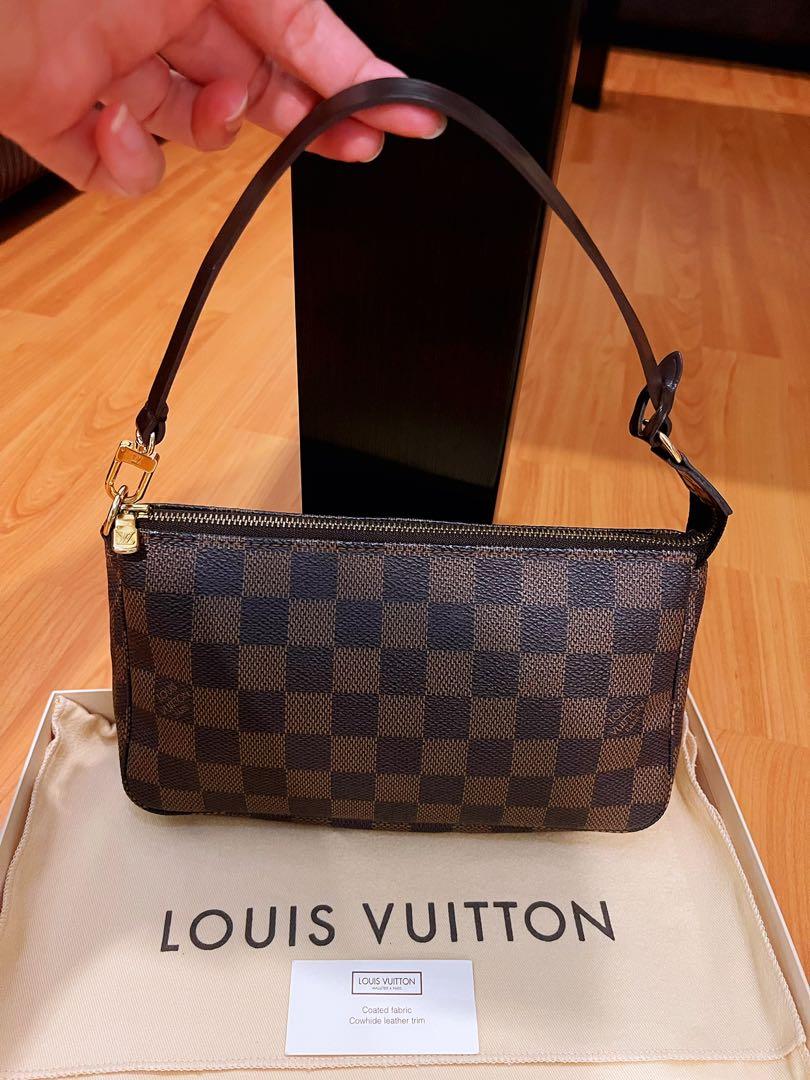 Authenticated Used Louis Vuitton Monogram Pochette Portumone Credit M61725  Long Wallet Unisex 