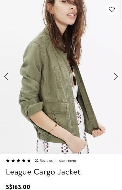 Madewell cargo jacket store