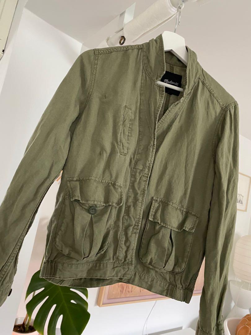 Madewell cargo jacket top