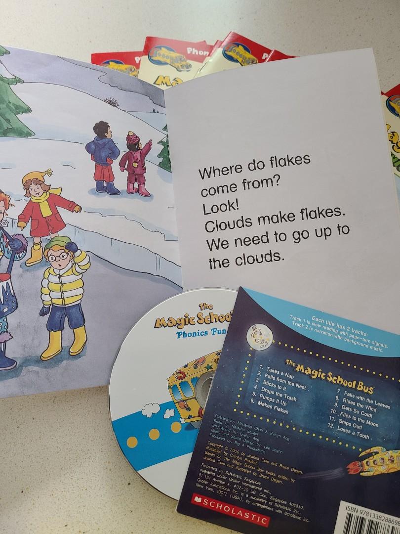 Student Using Computer Magis Bus Magis School Bus phonics set with CD (12 books), Hobbies & Toys, Books ...