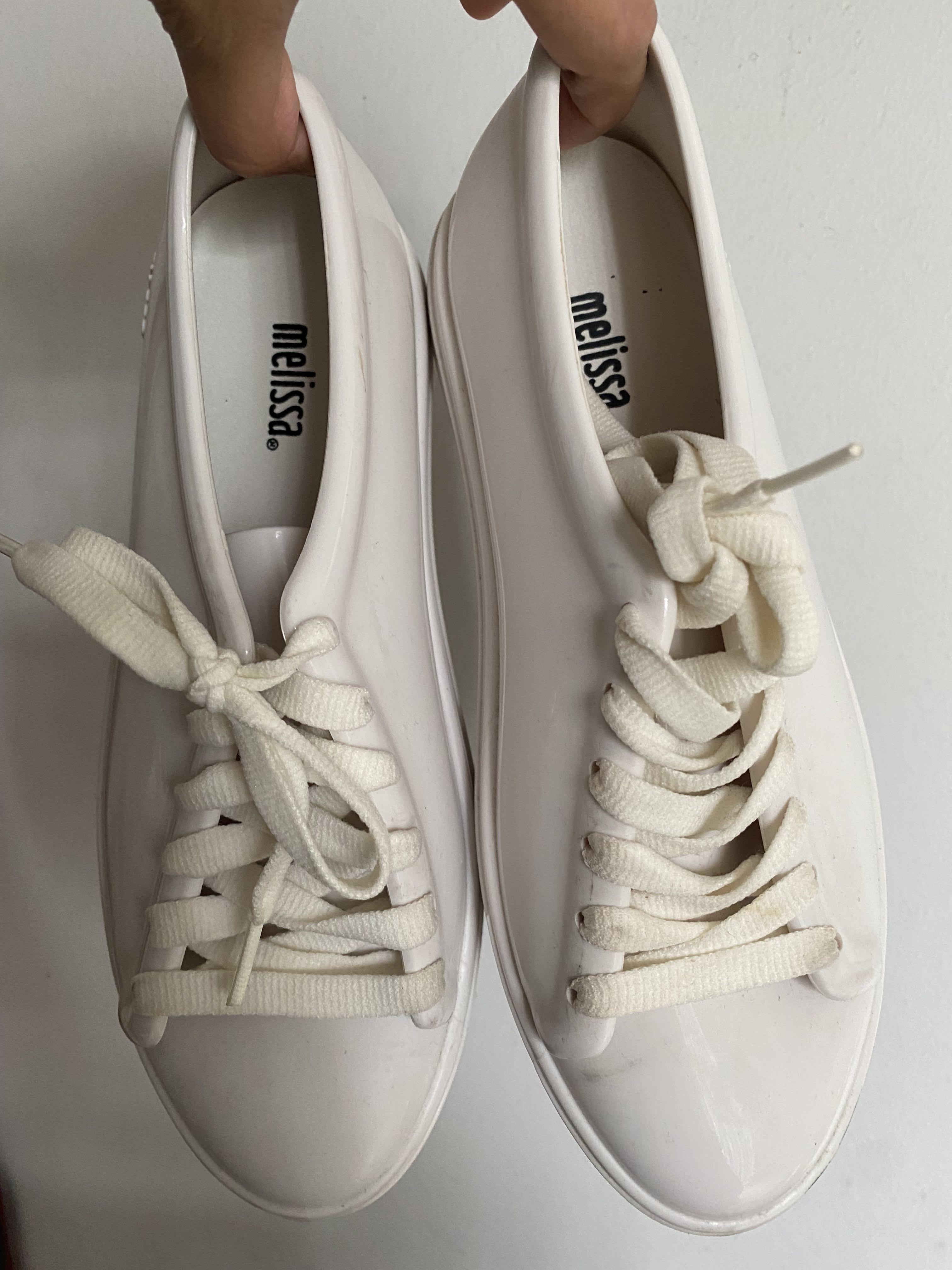 Melissa top white sneakers