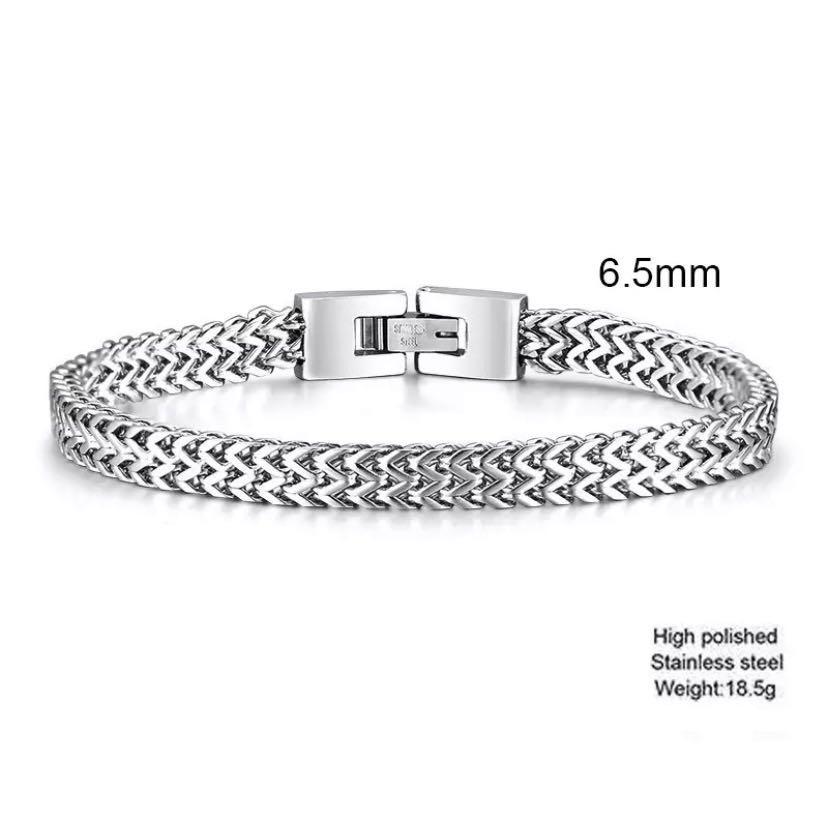 Men s foxtail chain bracelet