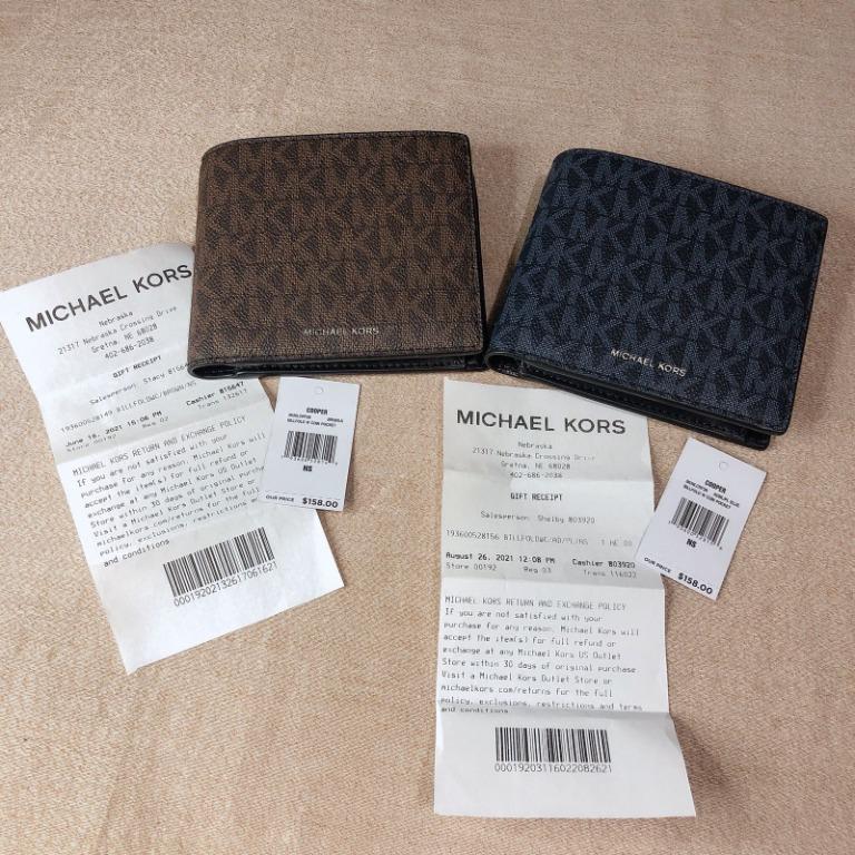 Michael Kors men's wallet with coin pocket, Men's Fashion, Watches &  Accessories, Wallets & Card Holders on Carousell