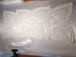 Mum's knitting centre piece place mat