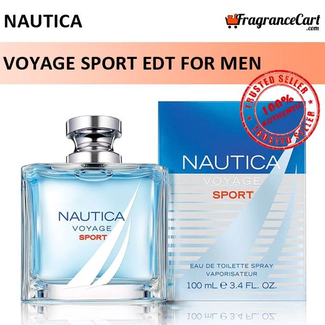  Nautica Voyage for Men Eau De Toilette Spray, 3.4 Ounce :  Beauty & Personal Care