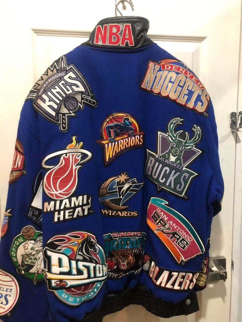 Nba patch discount jacket