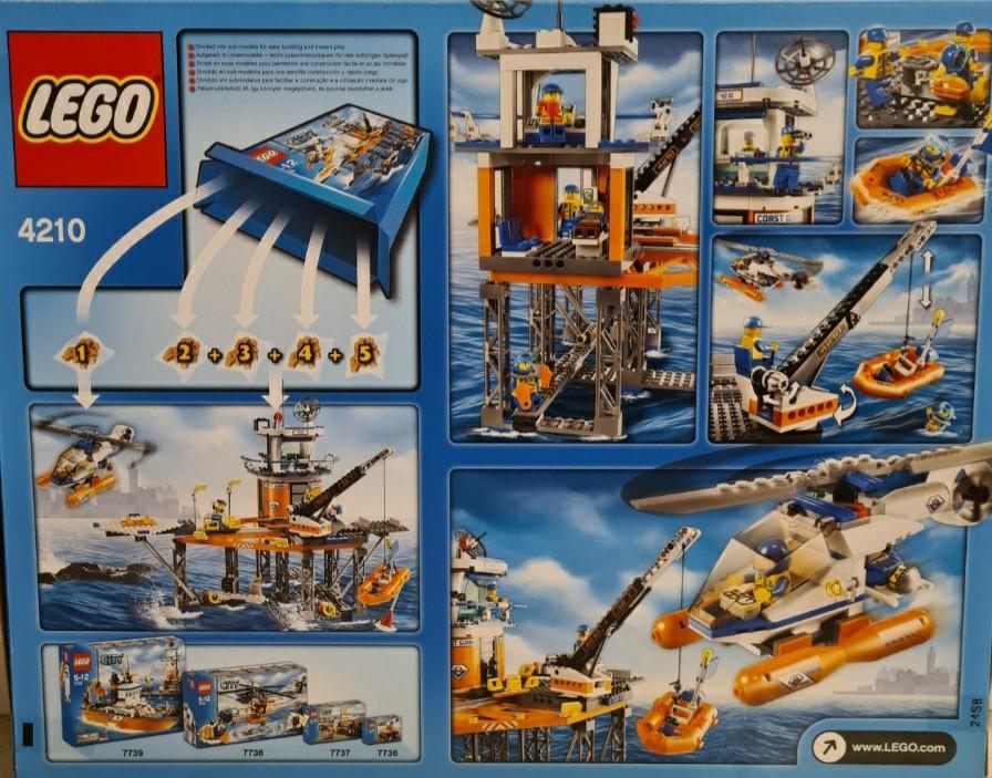 NEW Lego 4210 Coast Guard Platform NIB Hobbies Toys Toys Games on Carousell