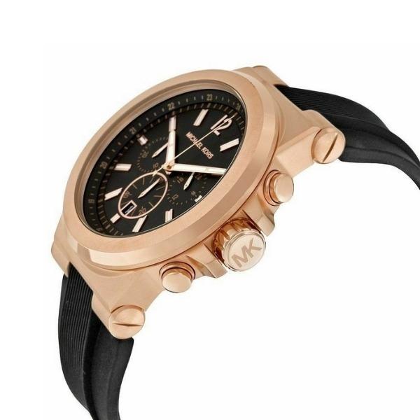 Michael kors mk8184 oversized dylan silicone chronograph shop watch