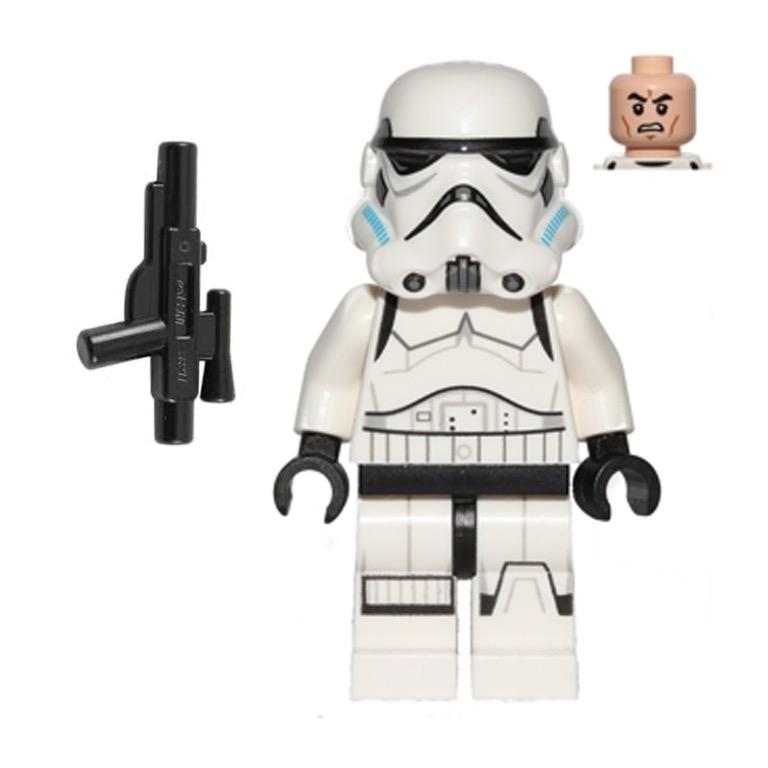 LEGO Comparable Star Wars Clone Trooper Clone Wars Minifigure sw201 with Blaster 