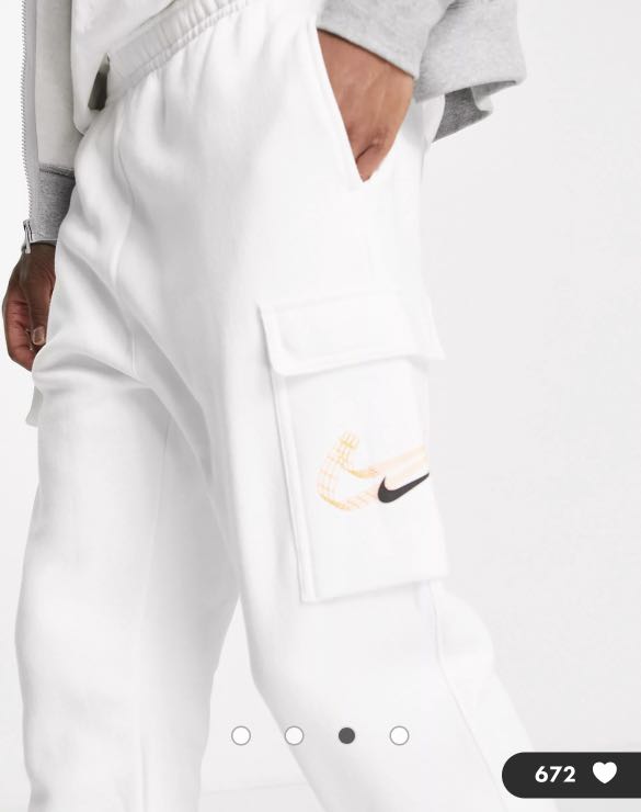 nike 3d cargo joggers black