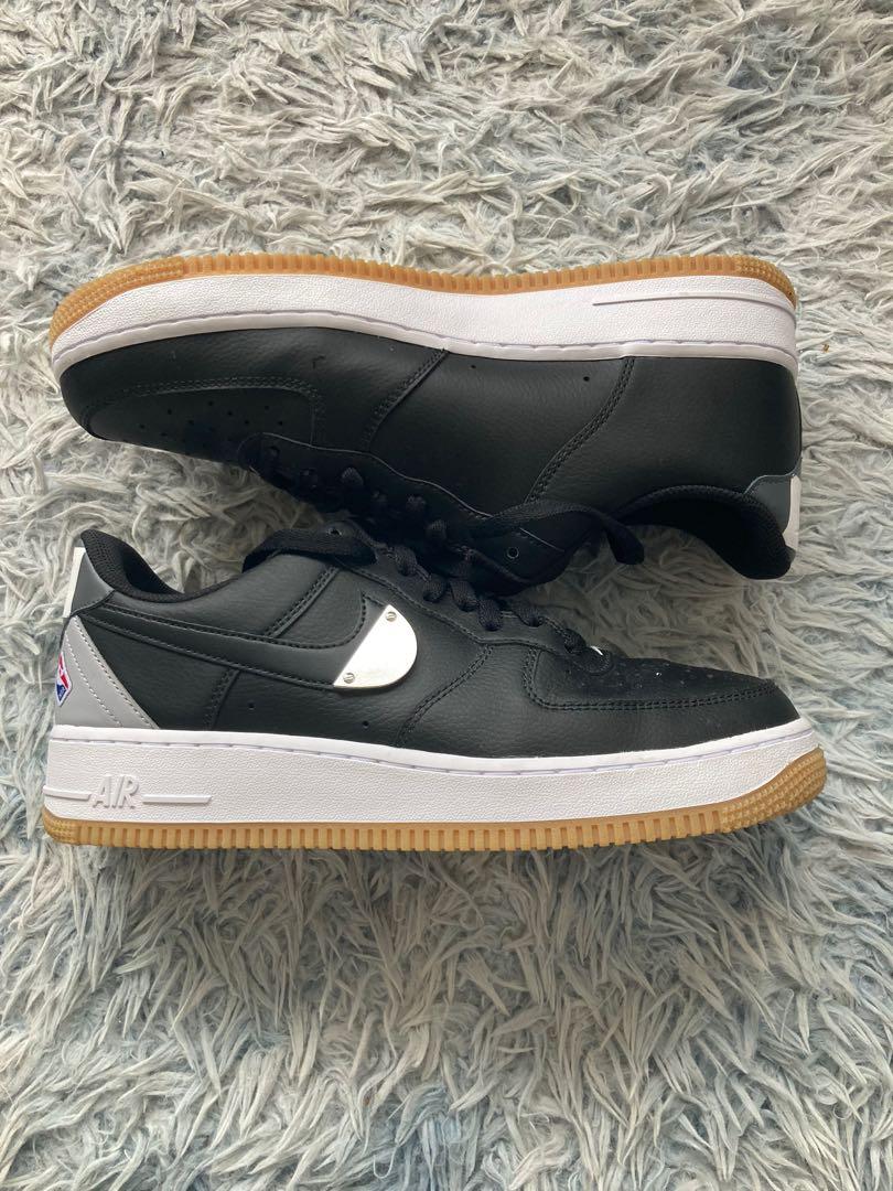 Nike NBA x Air Force 1 '07 LV8 'Black Wolf Grey