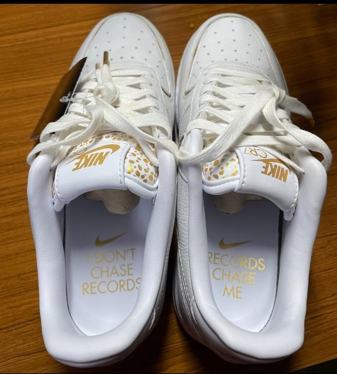 cr7 nike af1 24k gold