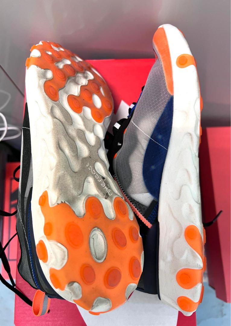 Nike React Element 87 （分類：波鞋）位於 Hong Kong。 由 ooooolnaj 提交（商品編號 1167897918，圖片 3）。簡介： US9.5 worn few times only shoes with box 九龍灣交收。