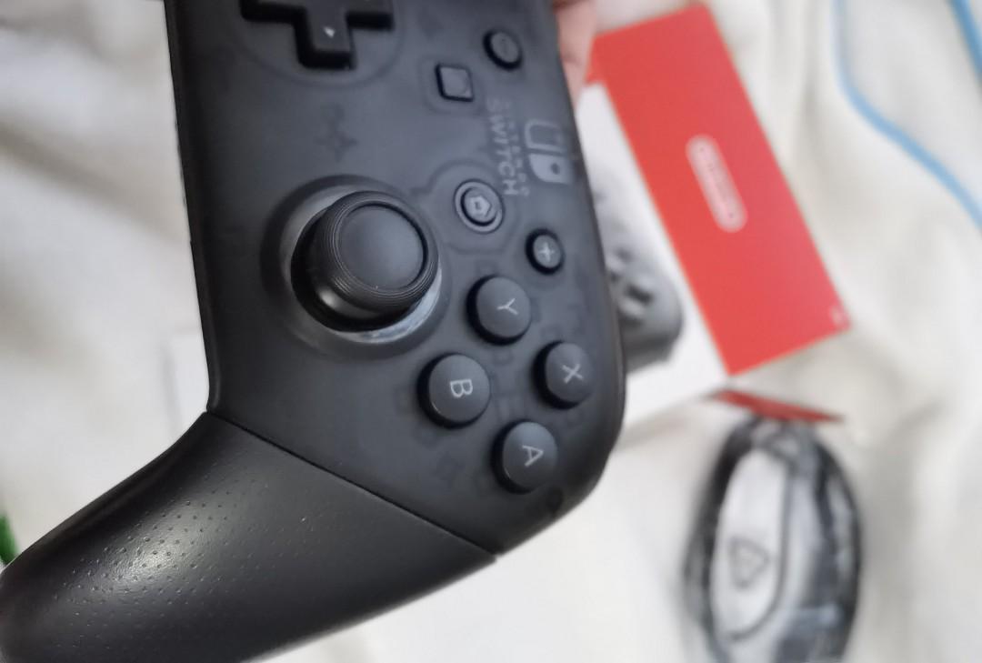 Switch Controllers Box Nintendo switch pro controller (full box with cable), Video Gaming ...