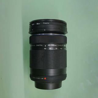 Olympus M.Zuiko Digital ED 40-150mm f/4-5.6 R Lens (Black)