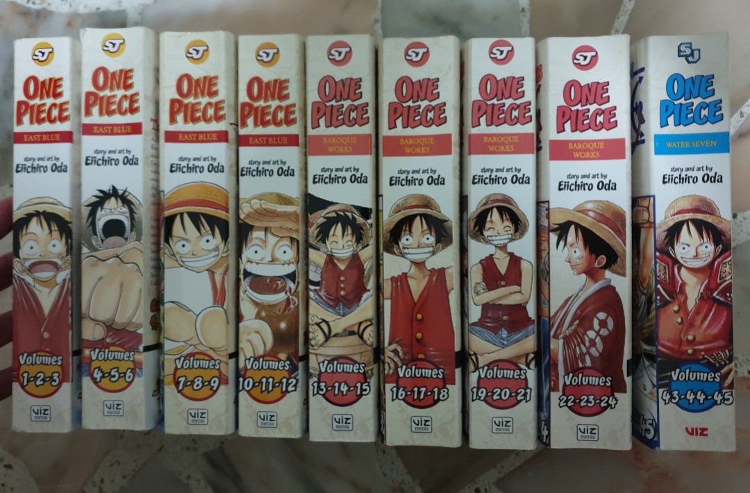 Viz Media One Piece 3 in 1, Hobbies & Toys, Books & Magazines, Comics &  Manga on Carousell