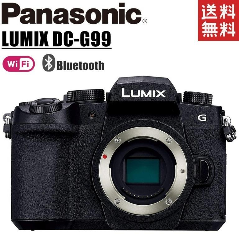 Panasonic LUMIX DC-G99-K 機身無反光鏡可換鏡頭相機配備Wi-Fi 的相機