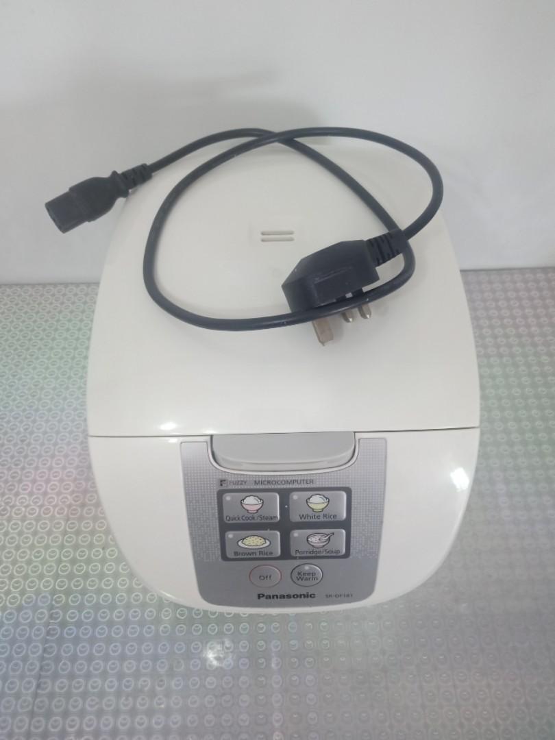 Panasonic Rice Cooker SRDF181, Furniture & Home Living, Kitchenware