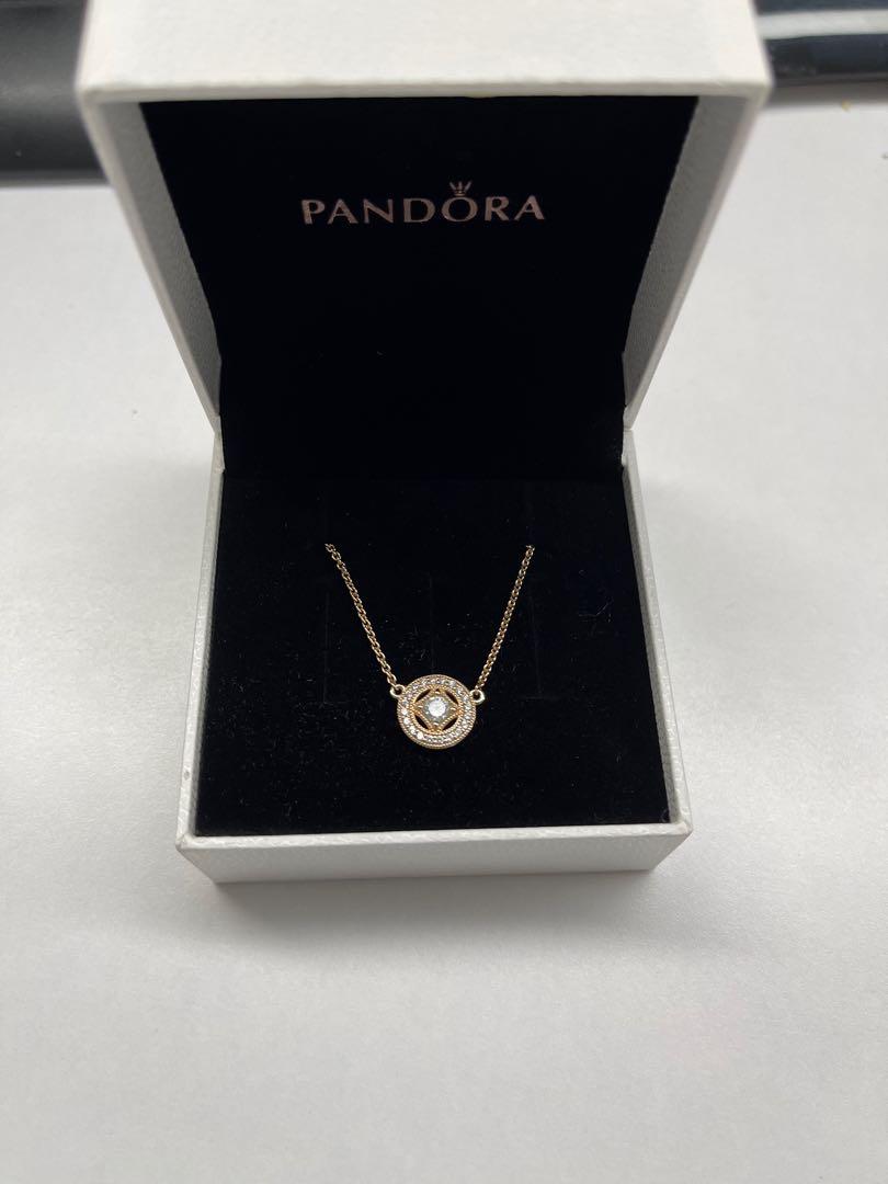 Pandora Vintage Circle Collier Necklace 