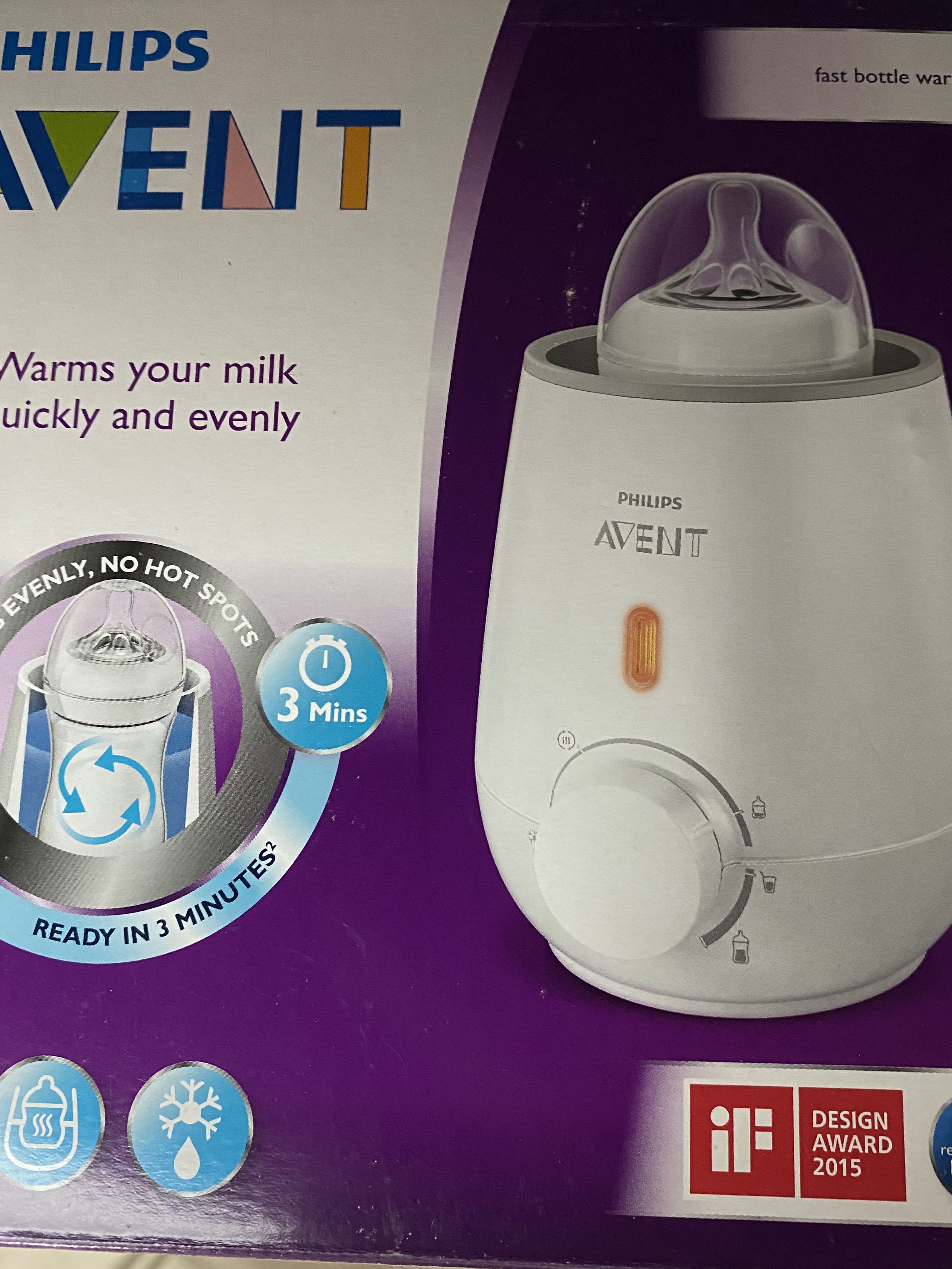 Philips Avent Bottle Warmer, Babies & Kids, Nursing & Feeding