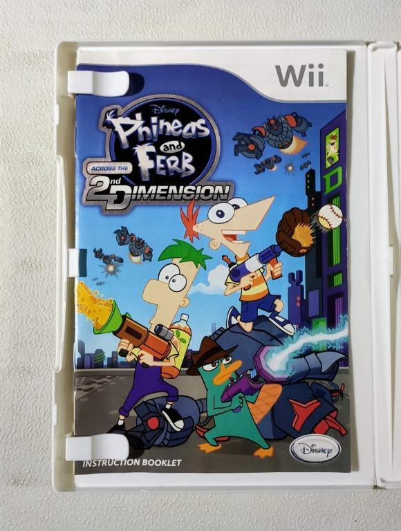 Phineas and Ferb Across the 2nd Dimension [Nintendo Wii Game] [NTSC / ENGLISH] in