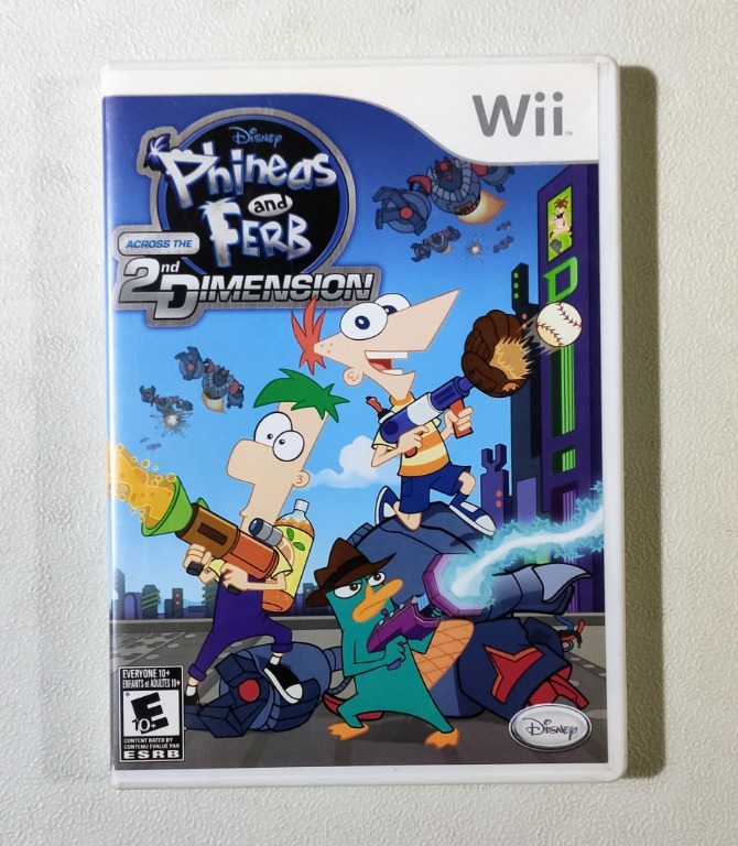 Phineas and Ferb Across the 2nd Dimension [Nintendo Wii Game] [NTSC / ENGLISH] in