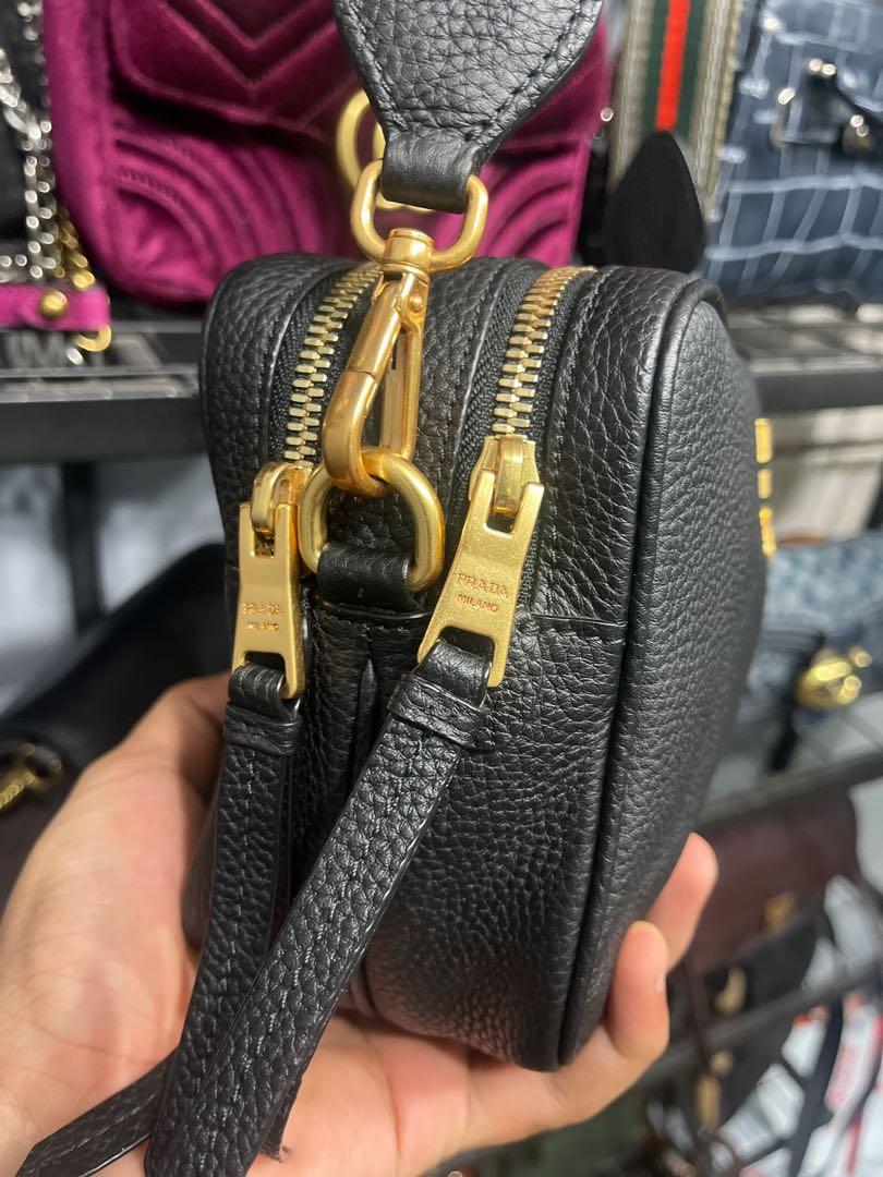 Prada double zip camera bag new arrivals
