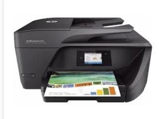 Printer HP office jet pro 6960 with coloured ink, Computers & Tech ...
