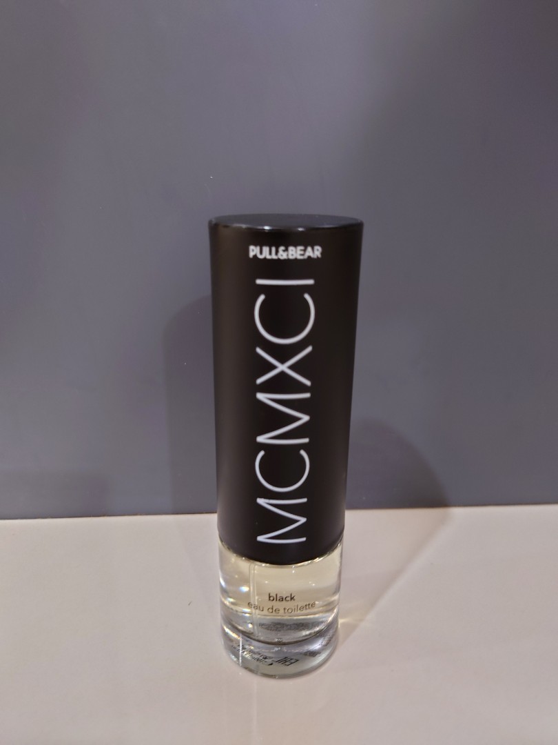 Pull & Bear 100ml - MCMXCI BLACK, Beauty & Care, Fragrance & on Carousell