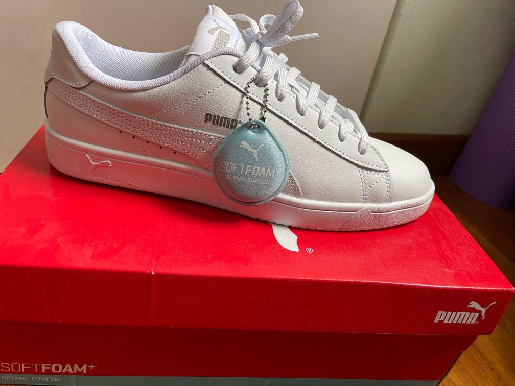 Puma court breaker l white cheap sneakers