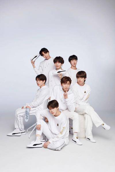 Puma basket x bts store