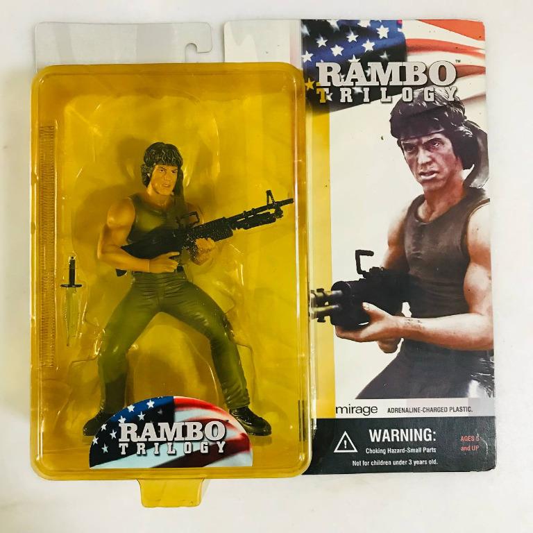 RAMBO TRILOGY MOVIE SERIES FIGURES - SET OF 3 - SUPER RARE, Hobbies ...