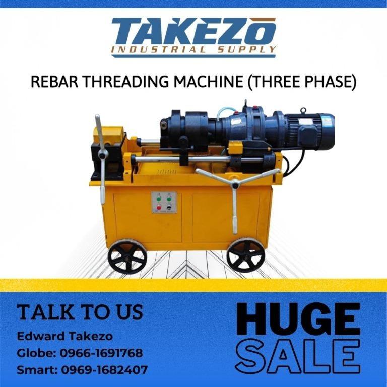 Rebar Threading Machine, Commercial & Industrial, Industrial Equipment ...